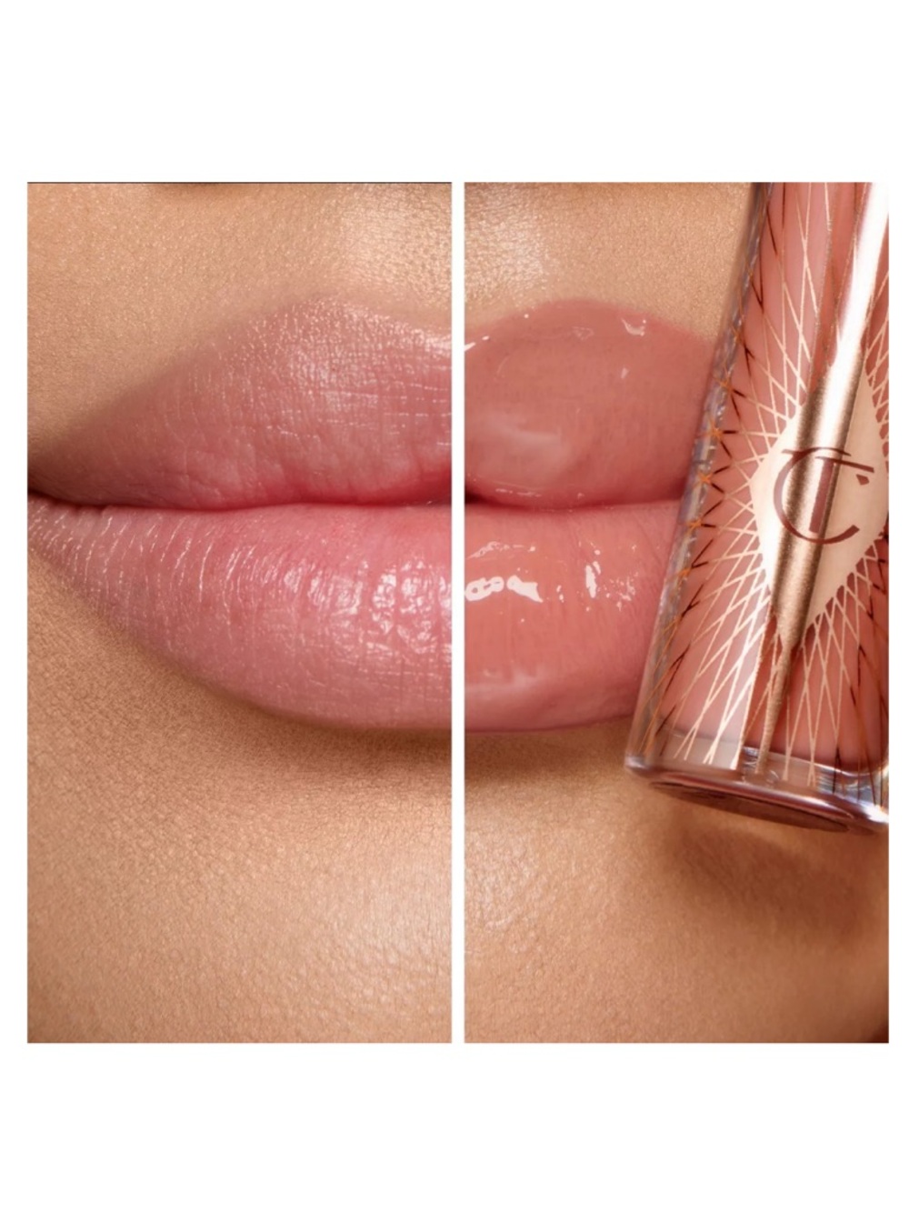 Charlotte Tilbury Glossy Nude Pink Lip Duo NIP - Picture 3 of 7